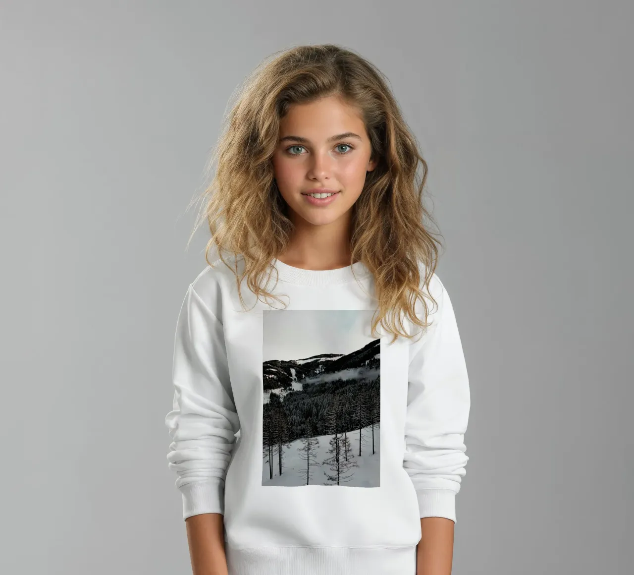 A Calm Winter's Day felpa bambino da Sebastian Hilgetag