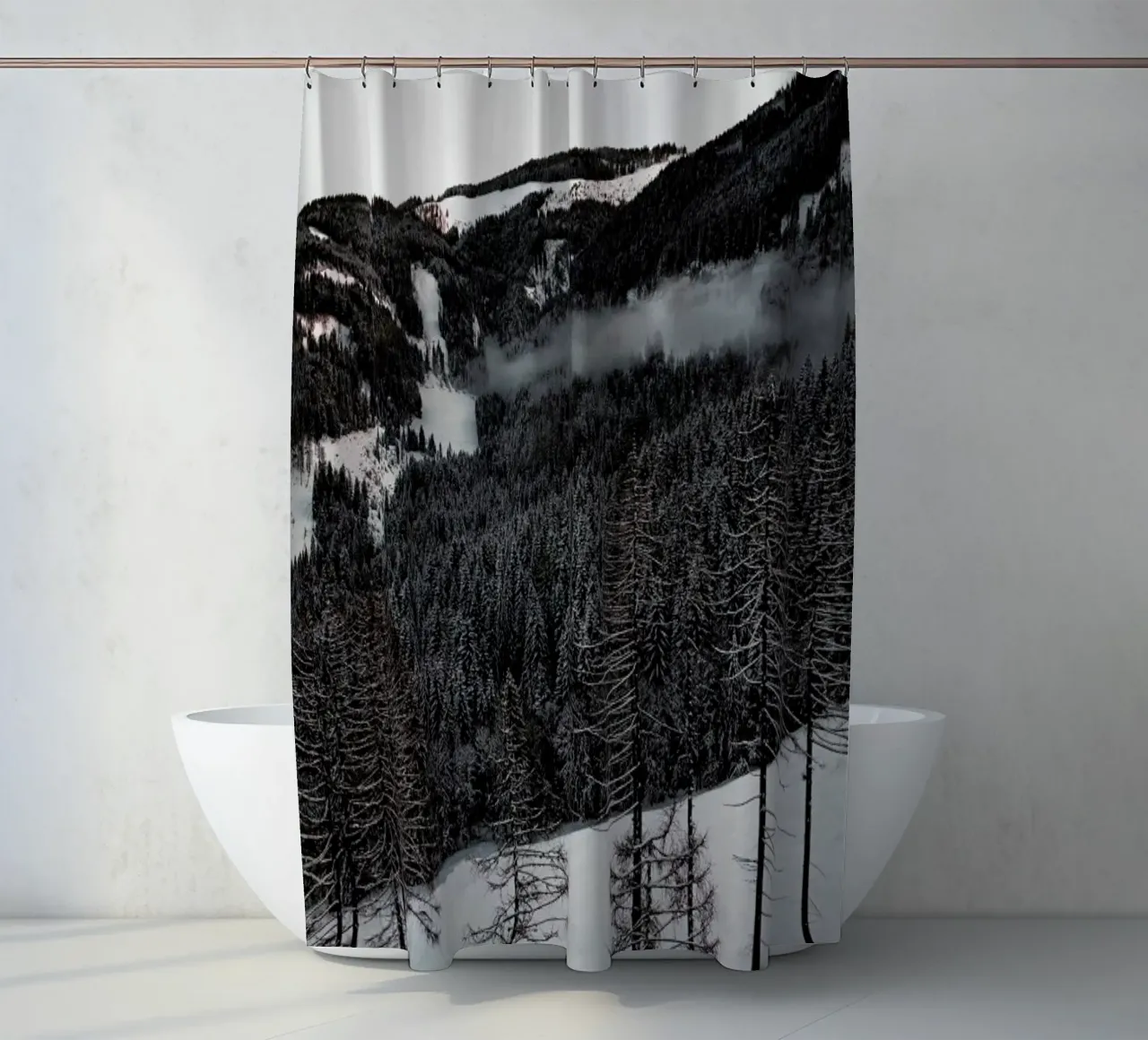 A Calm Winter's Day tenda da doccia da Sebastian Hilgetag