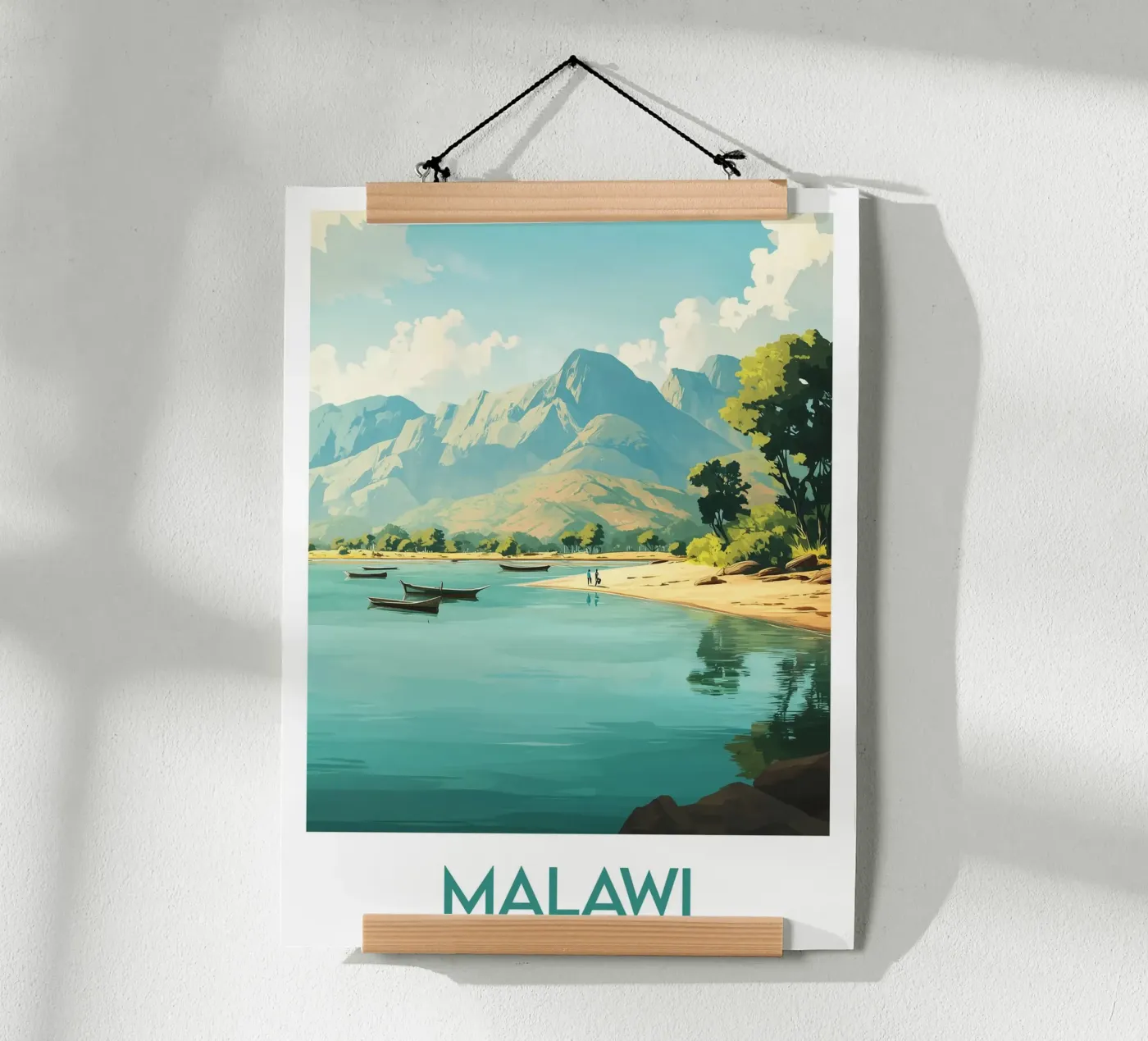 Affiche Malawi poster de Frame the World