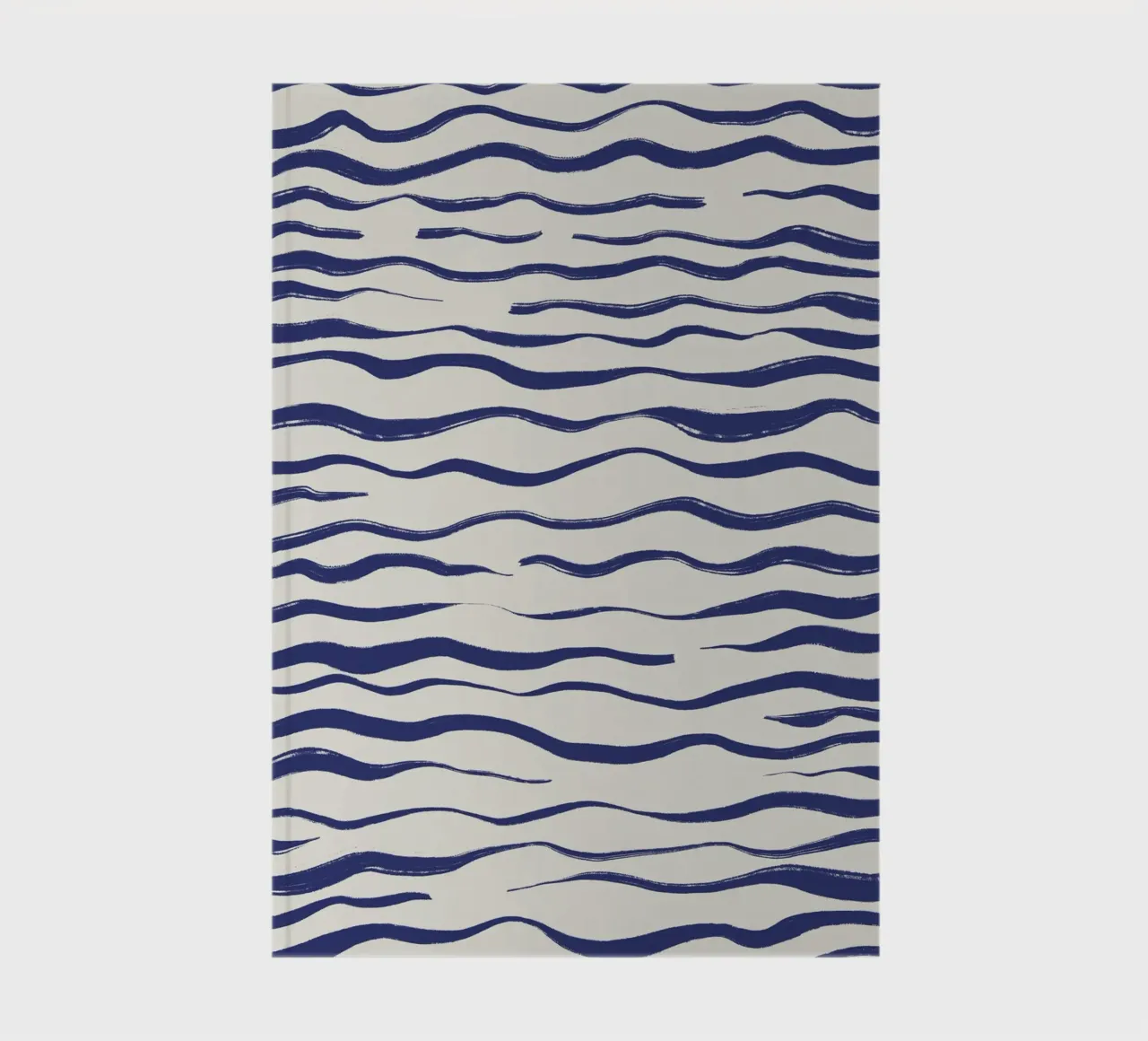 Abstract waves notebook by Sixmai