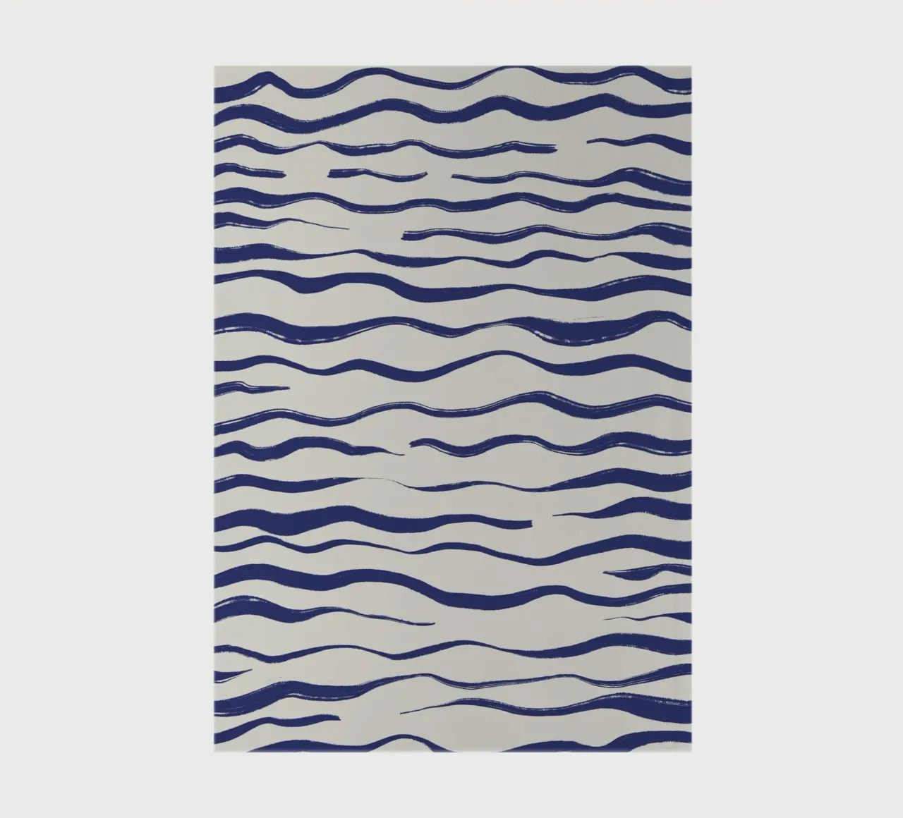 Abstract waves notebook by Sixmai