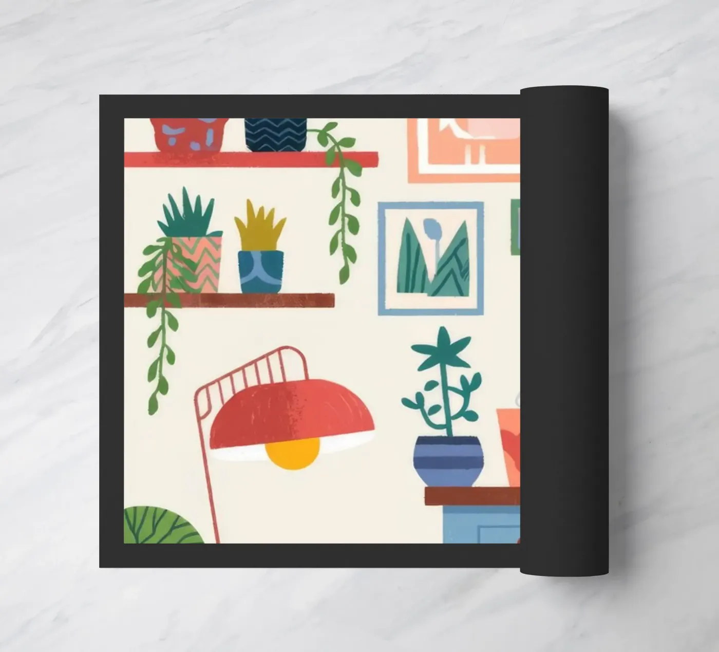Artistic Wall Harmony doormat by Lumina Vision