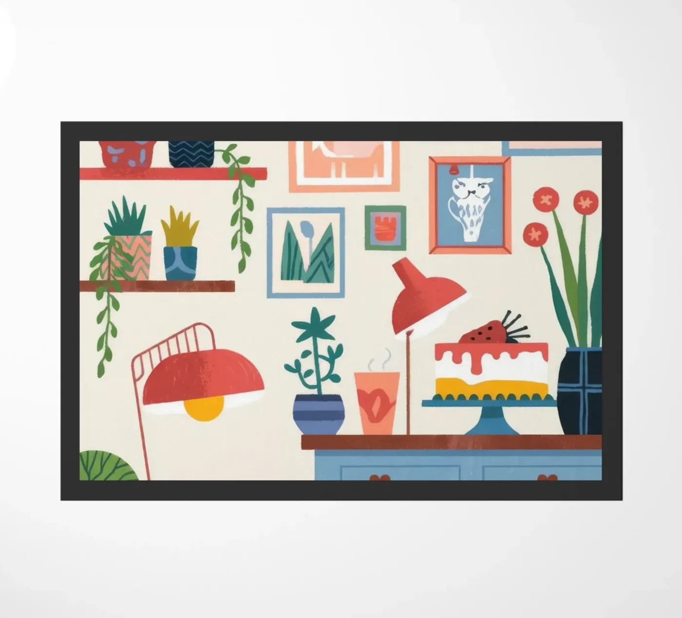 Artistic Wall Harmony doormat by Lumina Vision