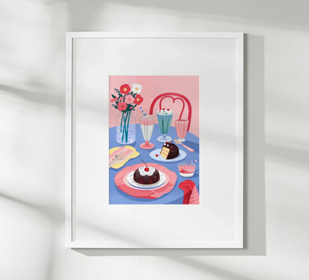Sweet Dessert Delight poster by Lumina Vision