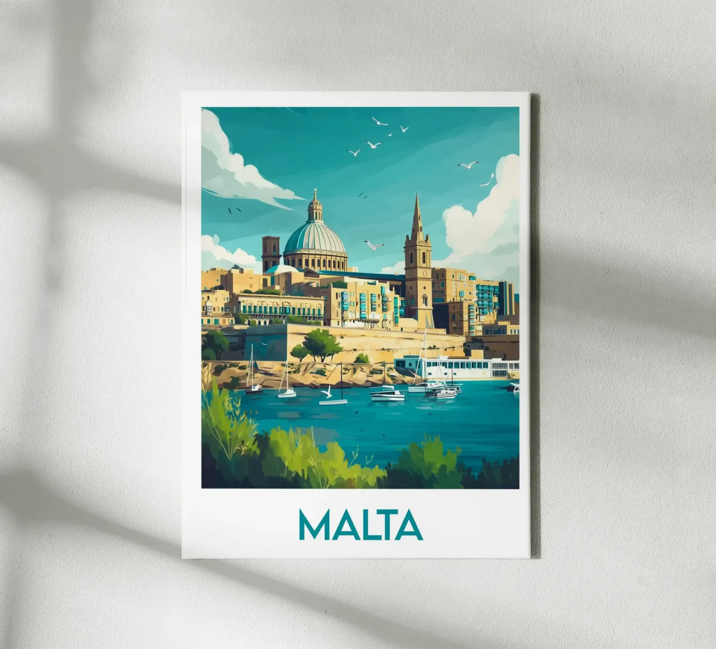Affiche Malte tela da Frame the World
