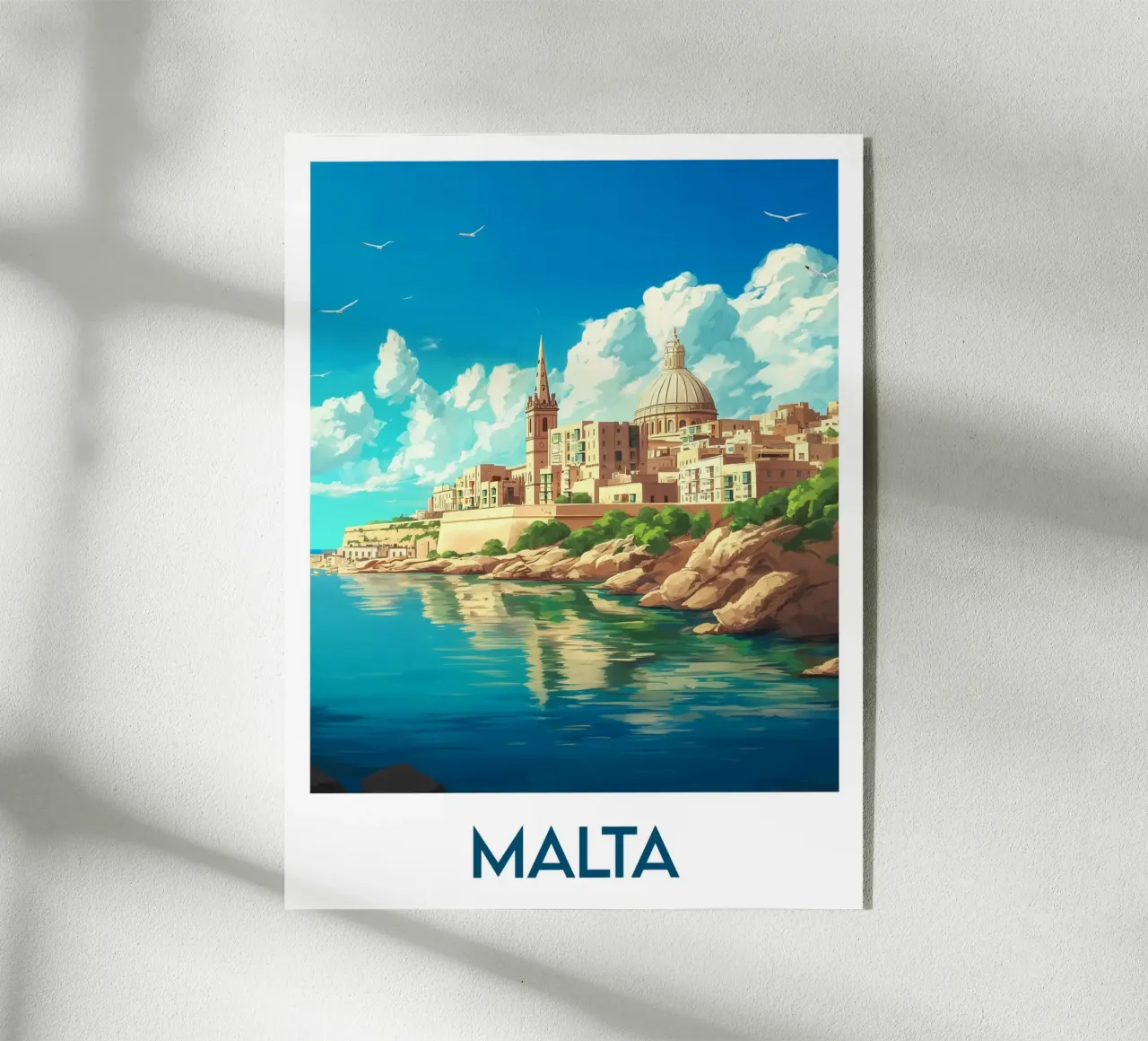 Affiche Malte plexiglass da Frame the World