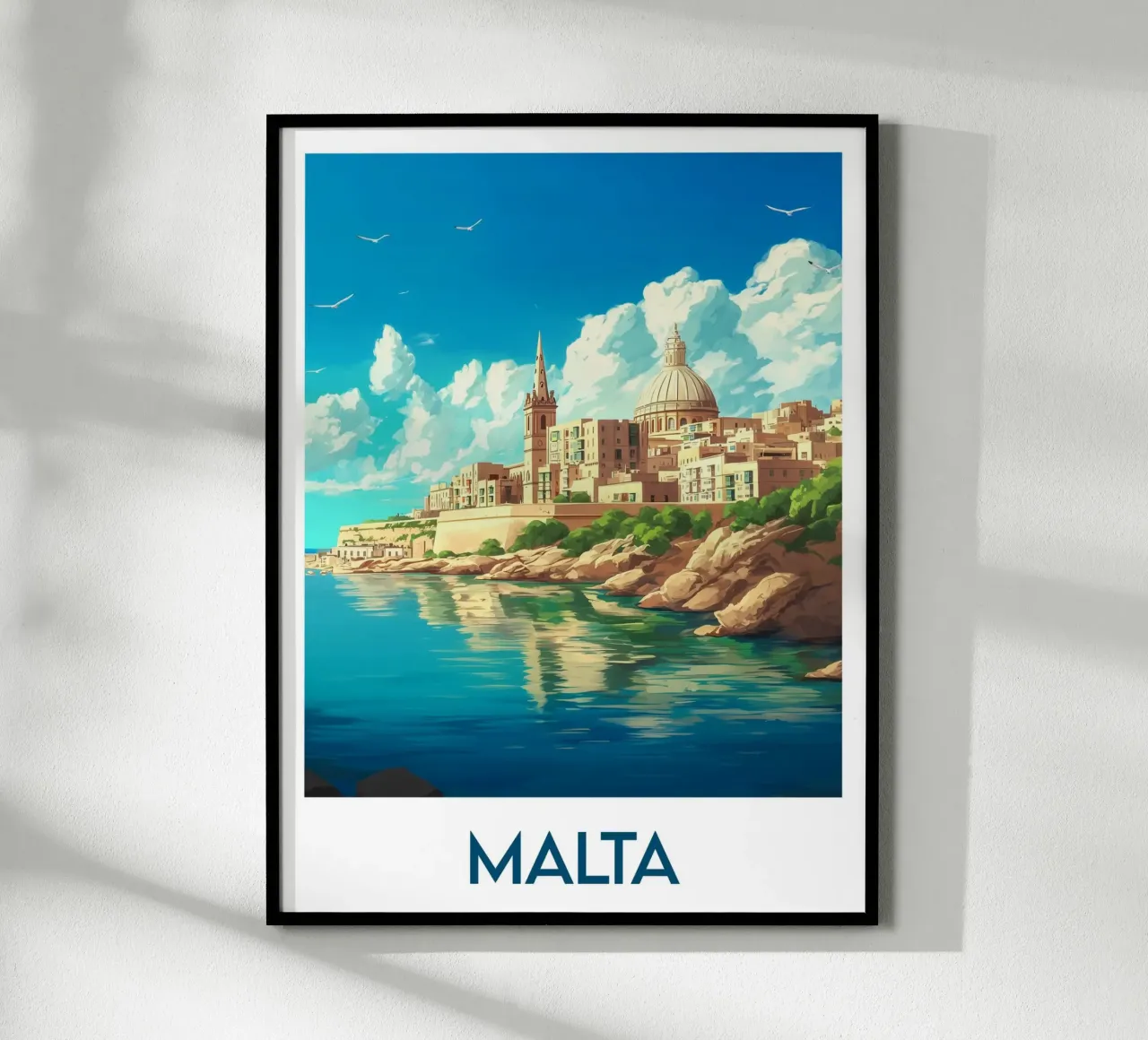 Affiche Malte poster da Frame the World