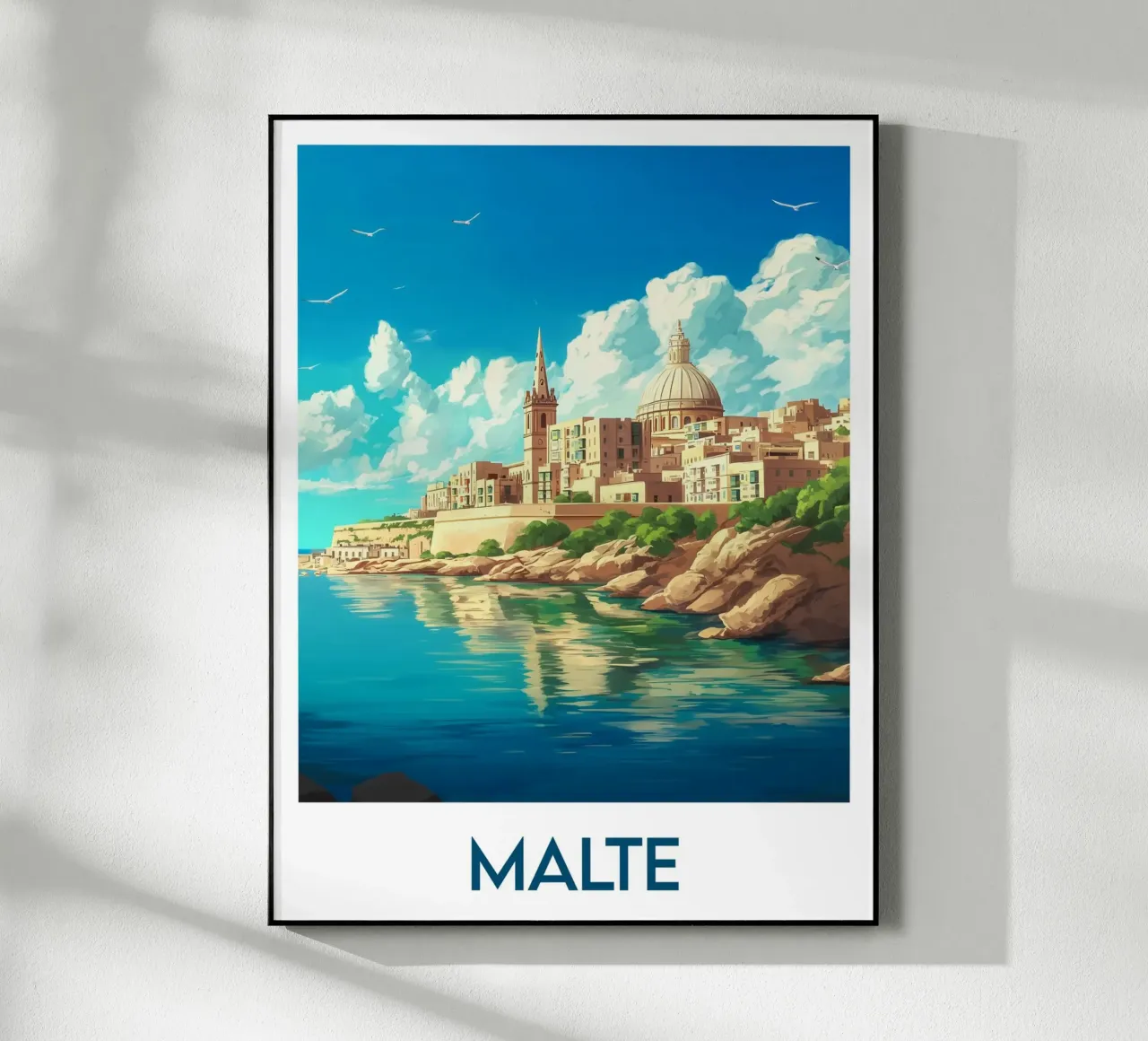 Affiche Malte plexiglass da Frame the World