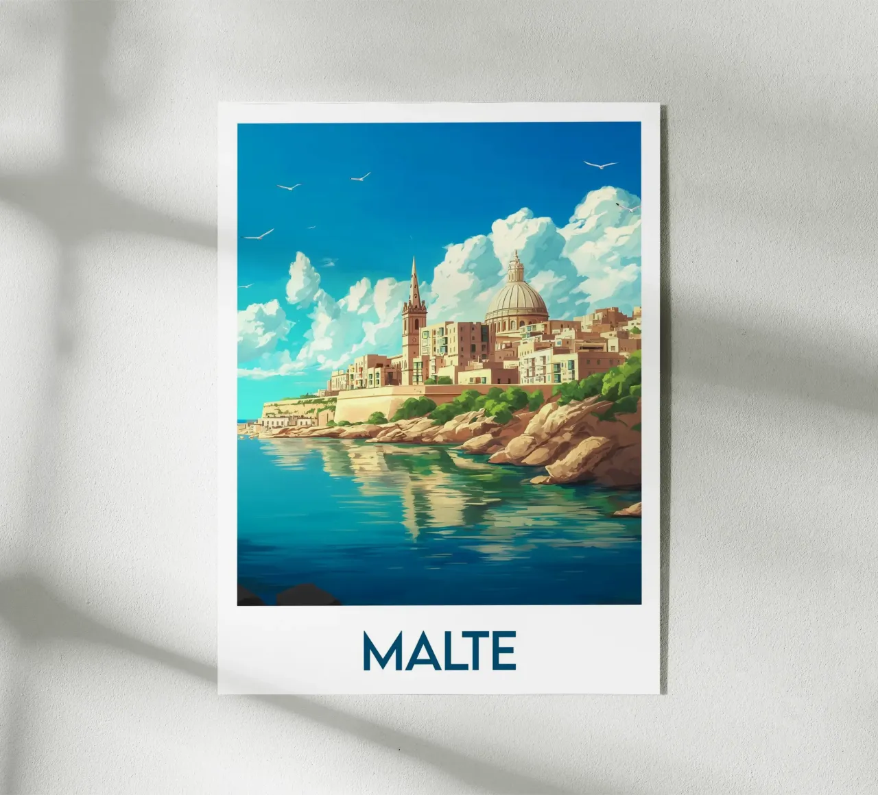 Affiche Malte plexiglass da Frame the World