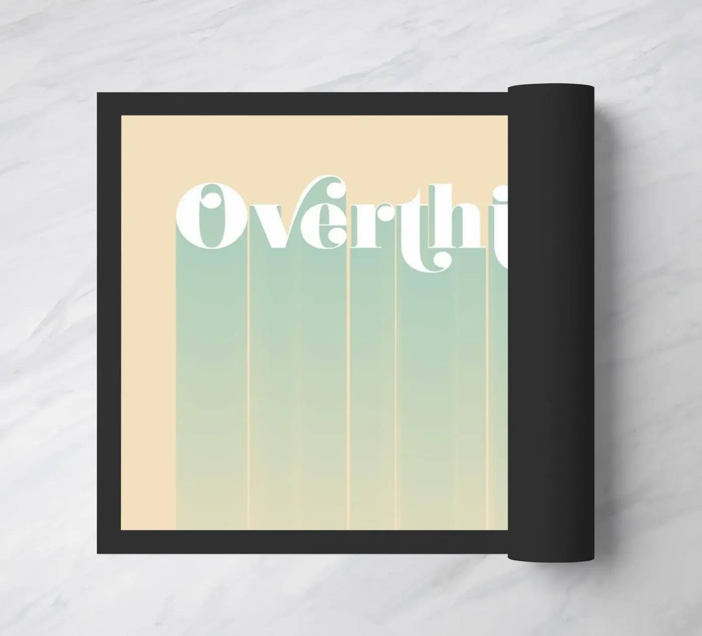 Overthinker paillasson de DesigndN