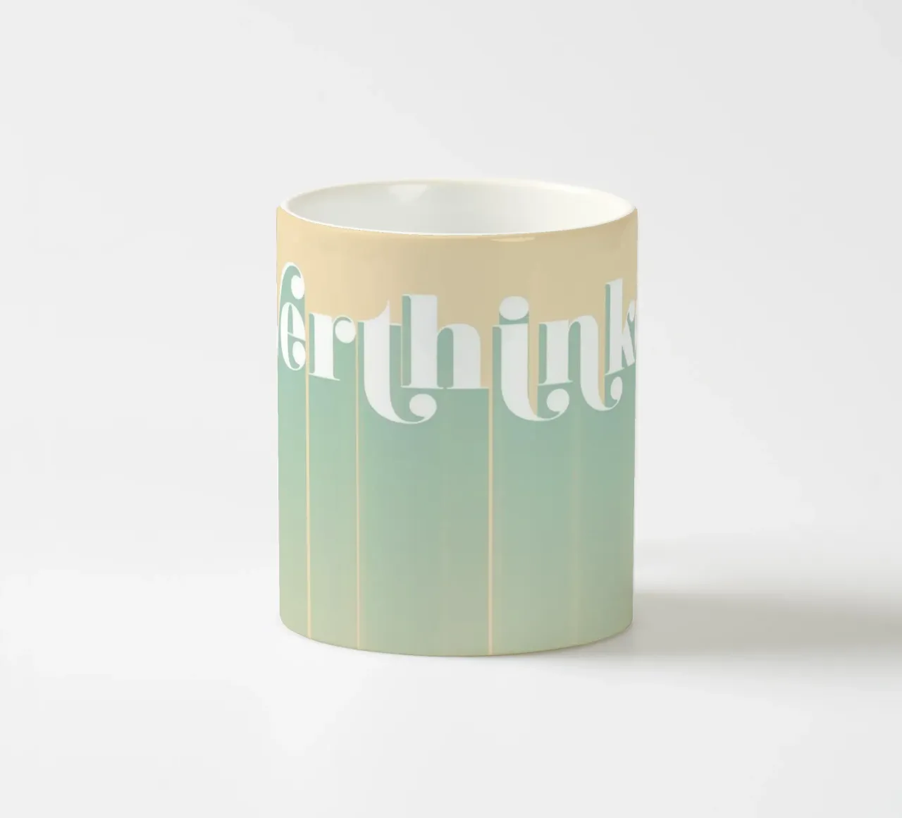 Overthinker tazza in ceramica da designdn