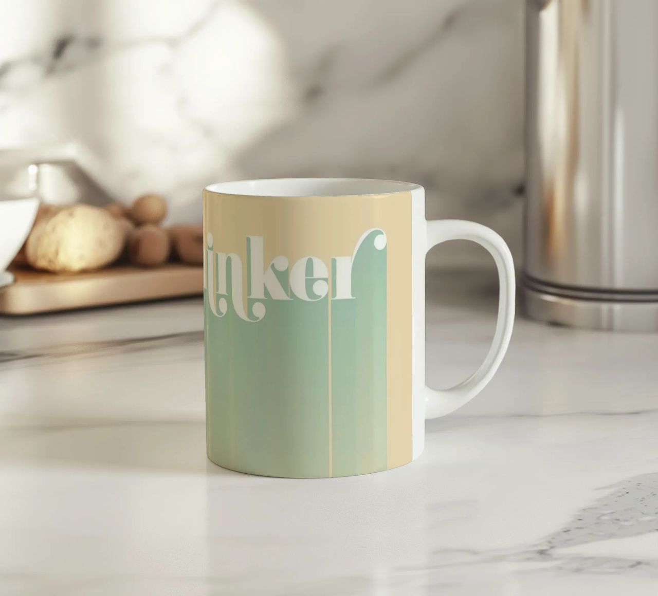 Overthinker tazza in ceramica da designdn