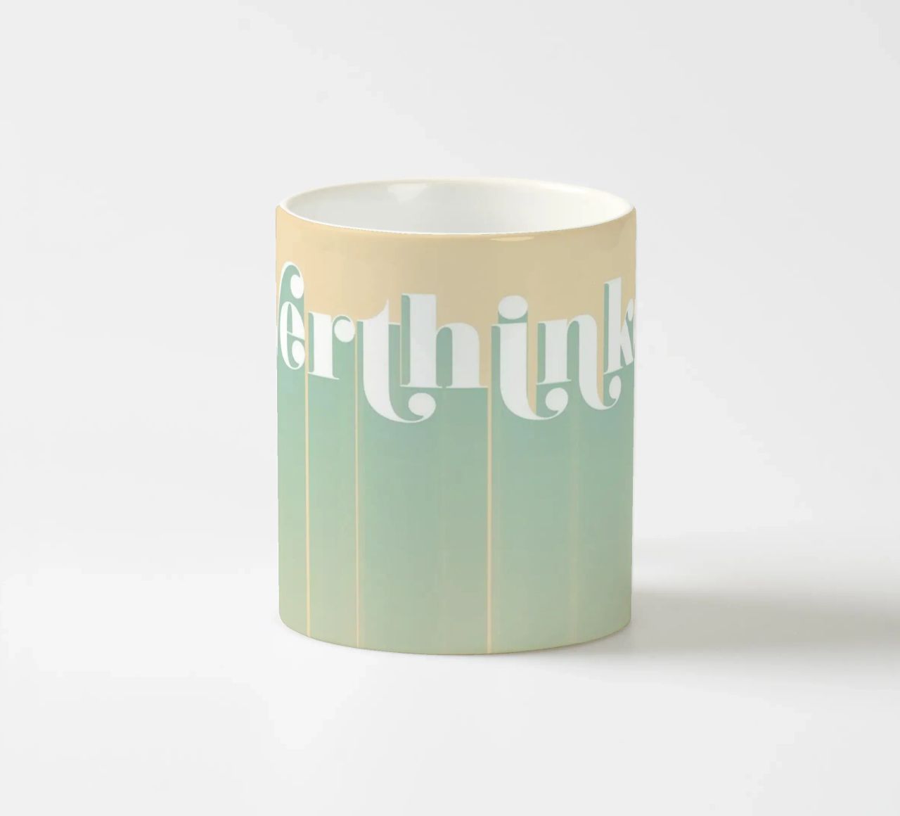 Overthinker tazza in ceramica da designdn