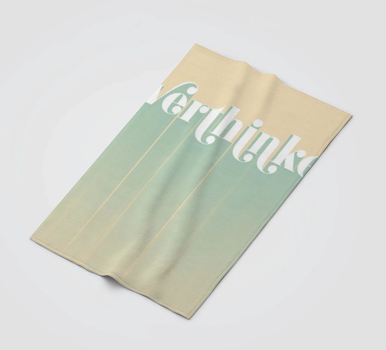 Overthinker coperta in pile da designdn