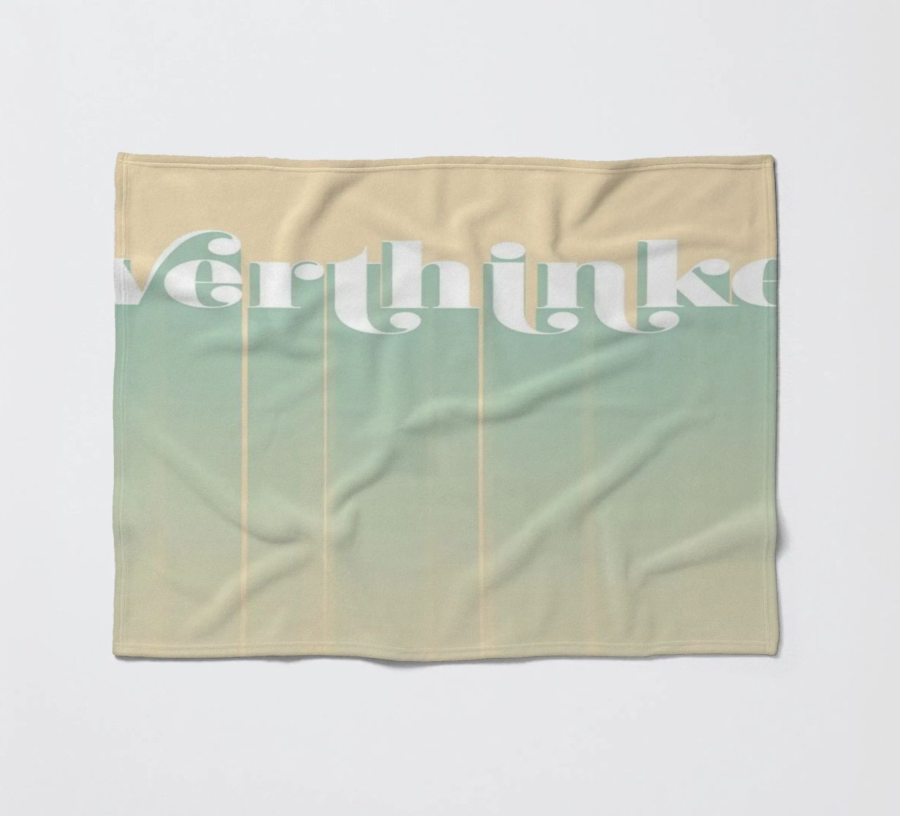 Overthinker coperta in pile da designdn