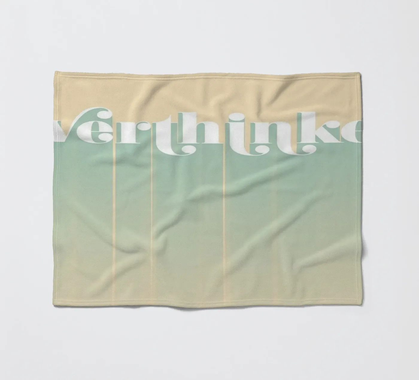 Overthinker Fleecedecke von DesigndN