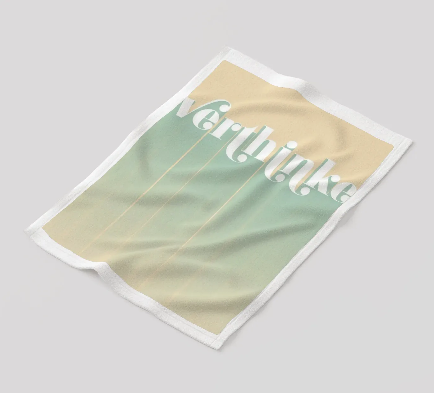 Overthinker Fleecedecke von DesigndN