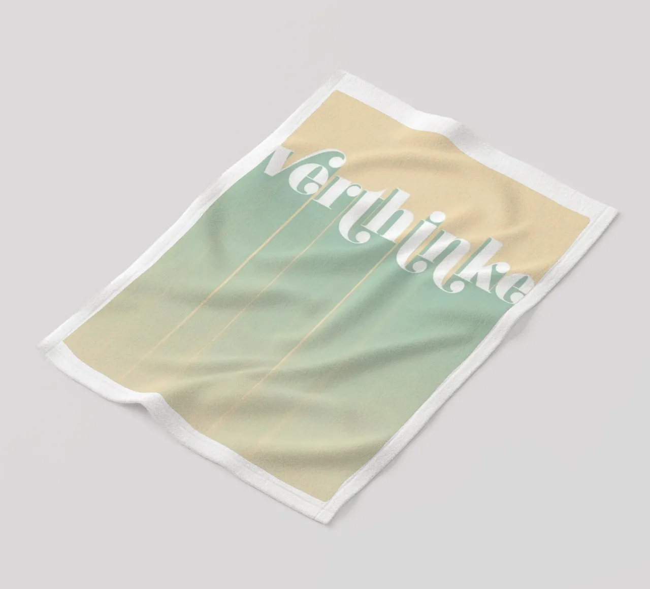 Overthinker Fleecedecke von DesigndN