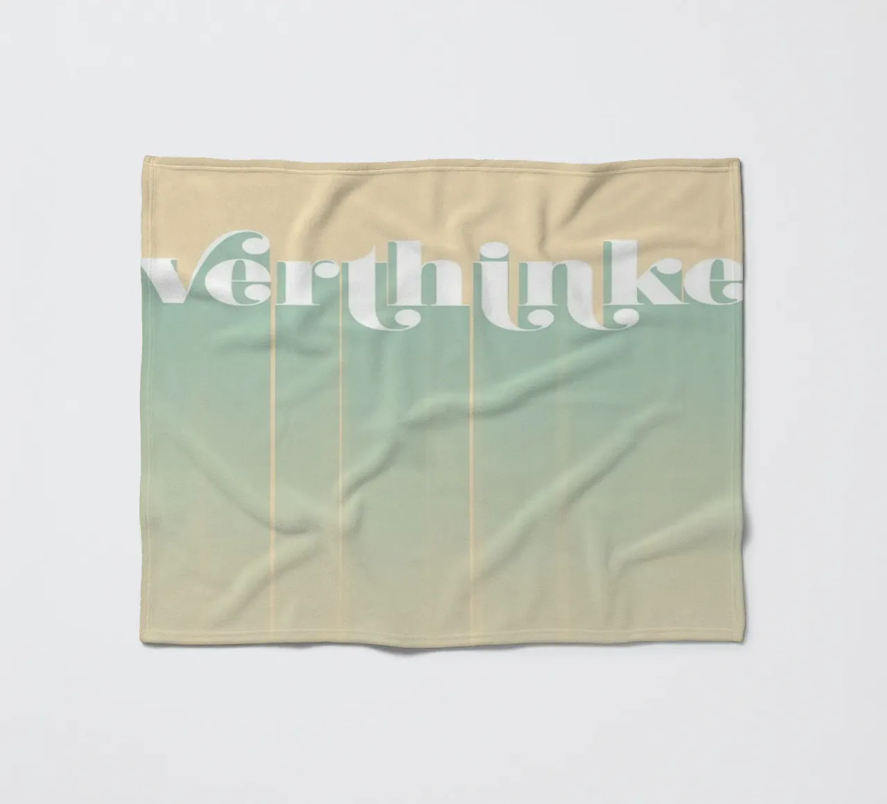 Overthinker coperta in pile da designdn