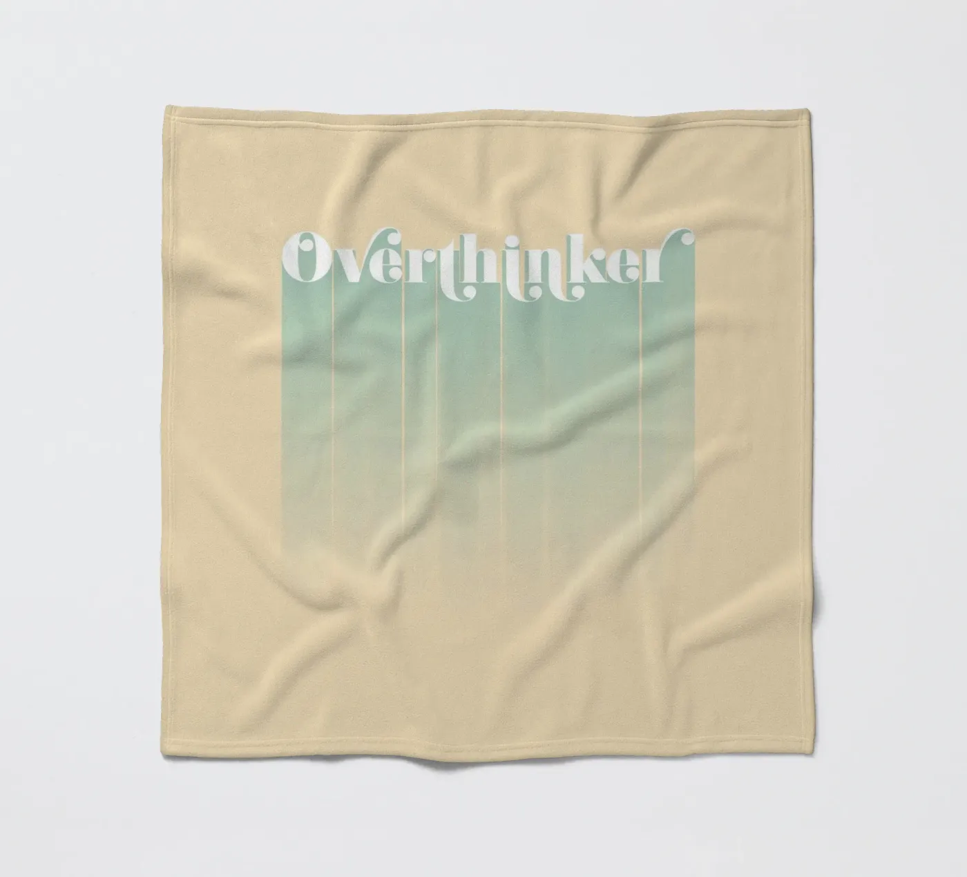 Overthinker Fleecedecke von DesigndN
