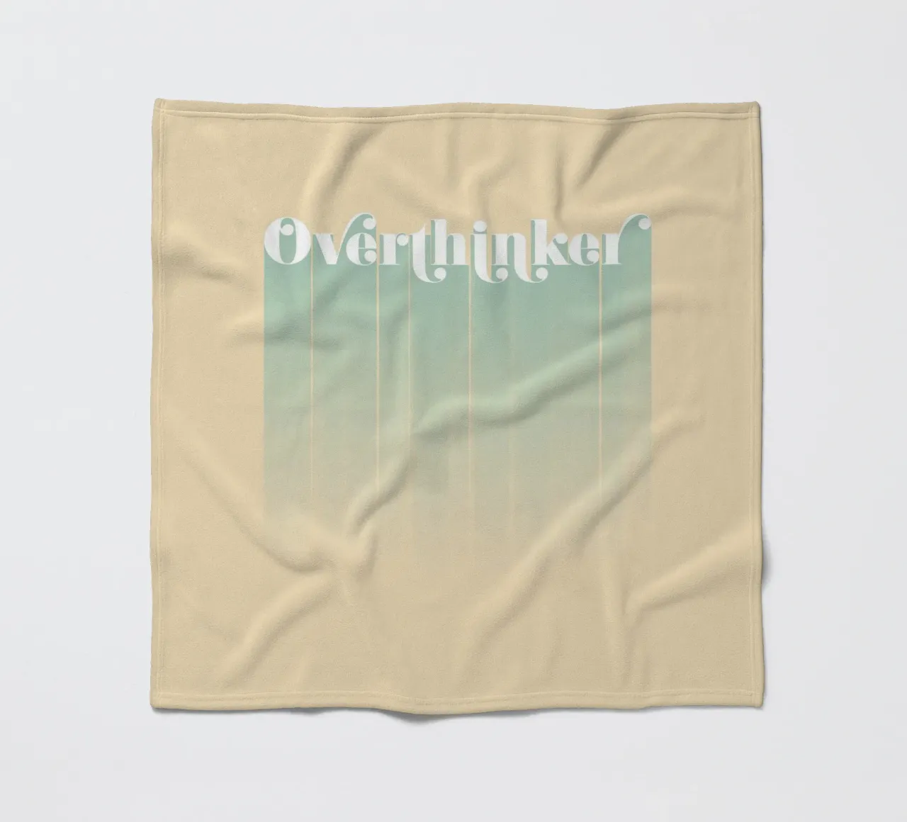 Overthinker Fleecedecke von DesigndN
