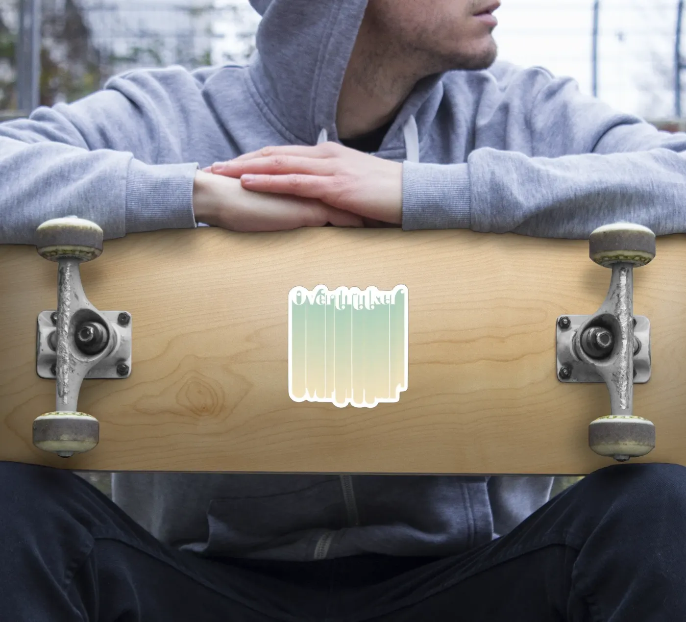 Overthinker sticker van DesigndN