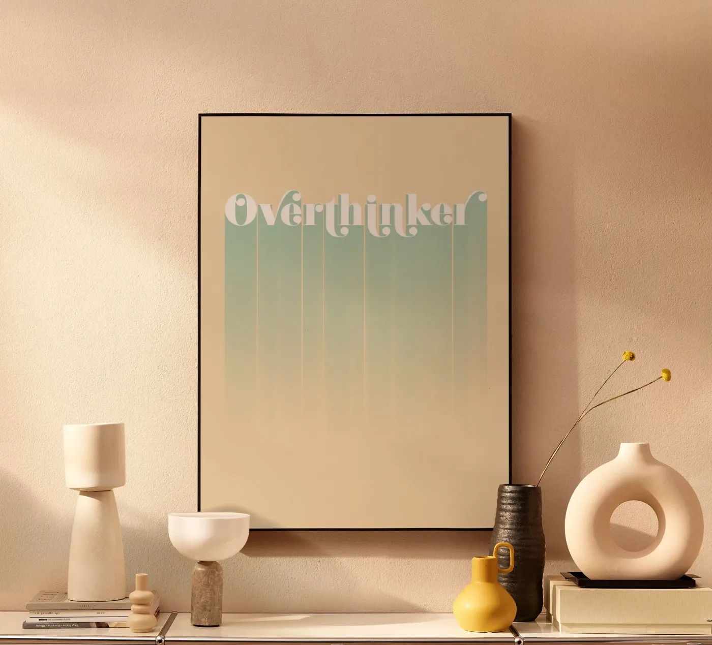 Overthinker plexiglas de DesigndN