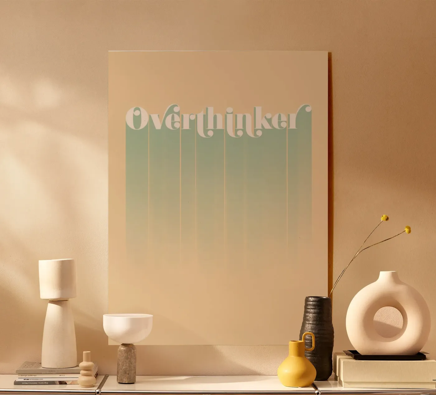 Overthinker plexiglas de DesigndN