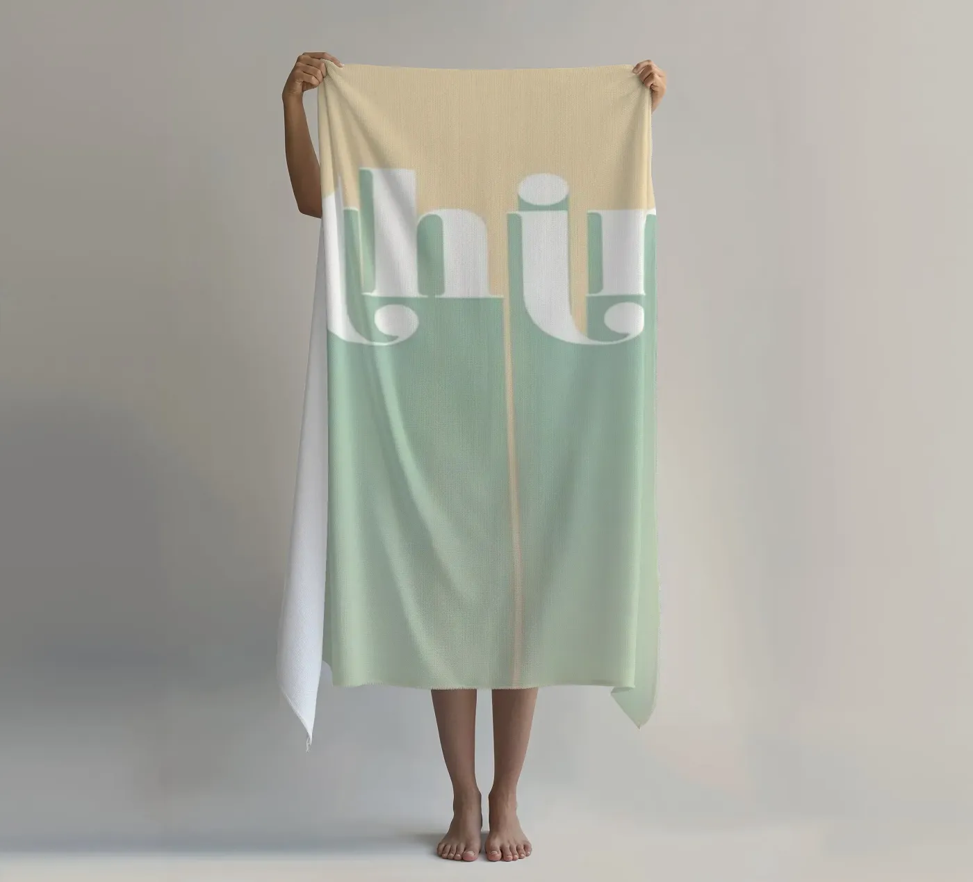 Overthinker beach towel by DesigndN