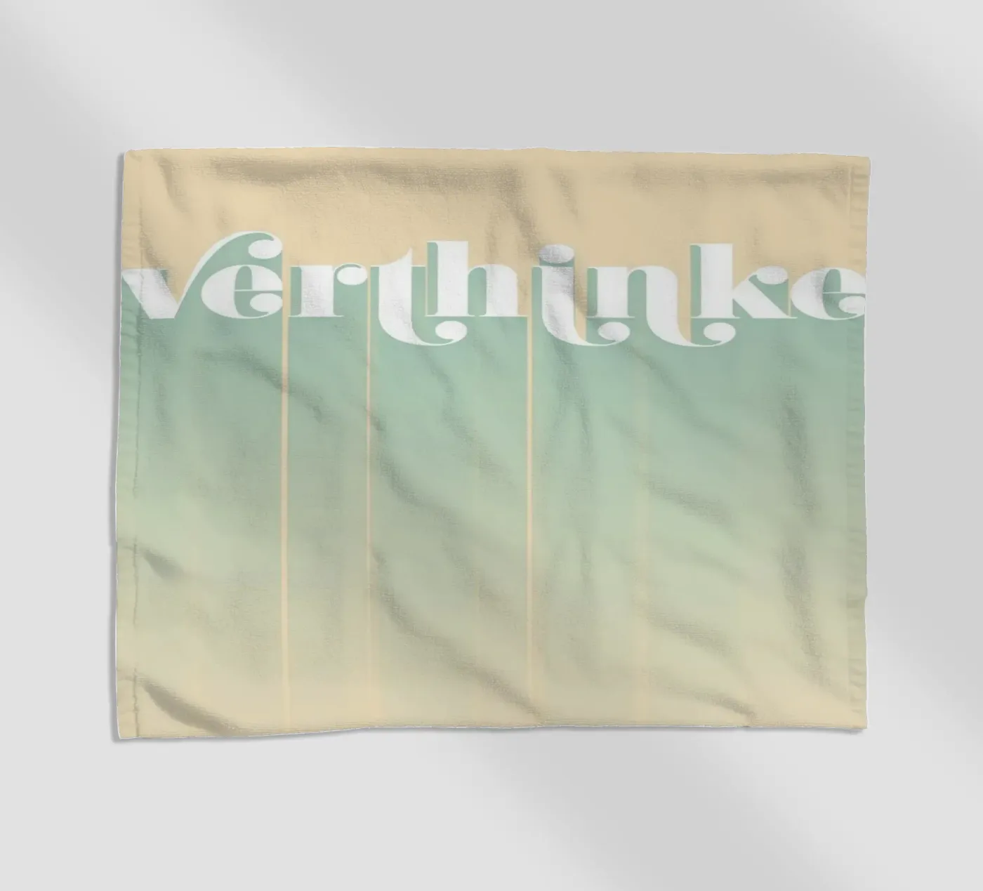 Overthinker beach towel by DesigndN