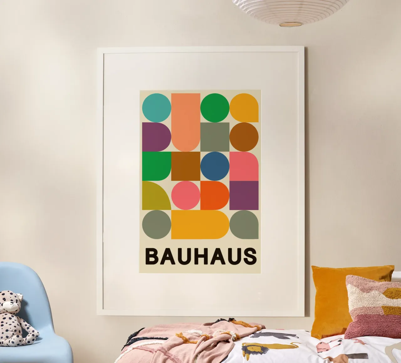 Geometric Joy poster da SMPLE