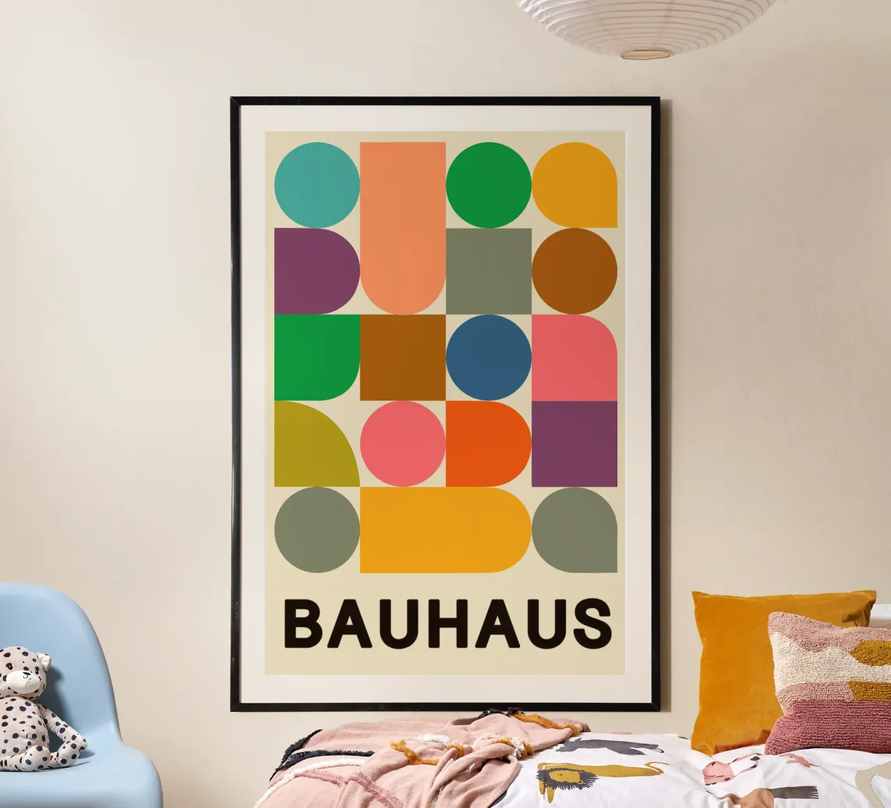 Geometric Joy poster da SMPLE