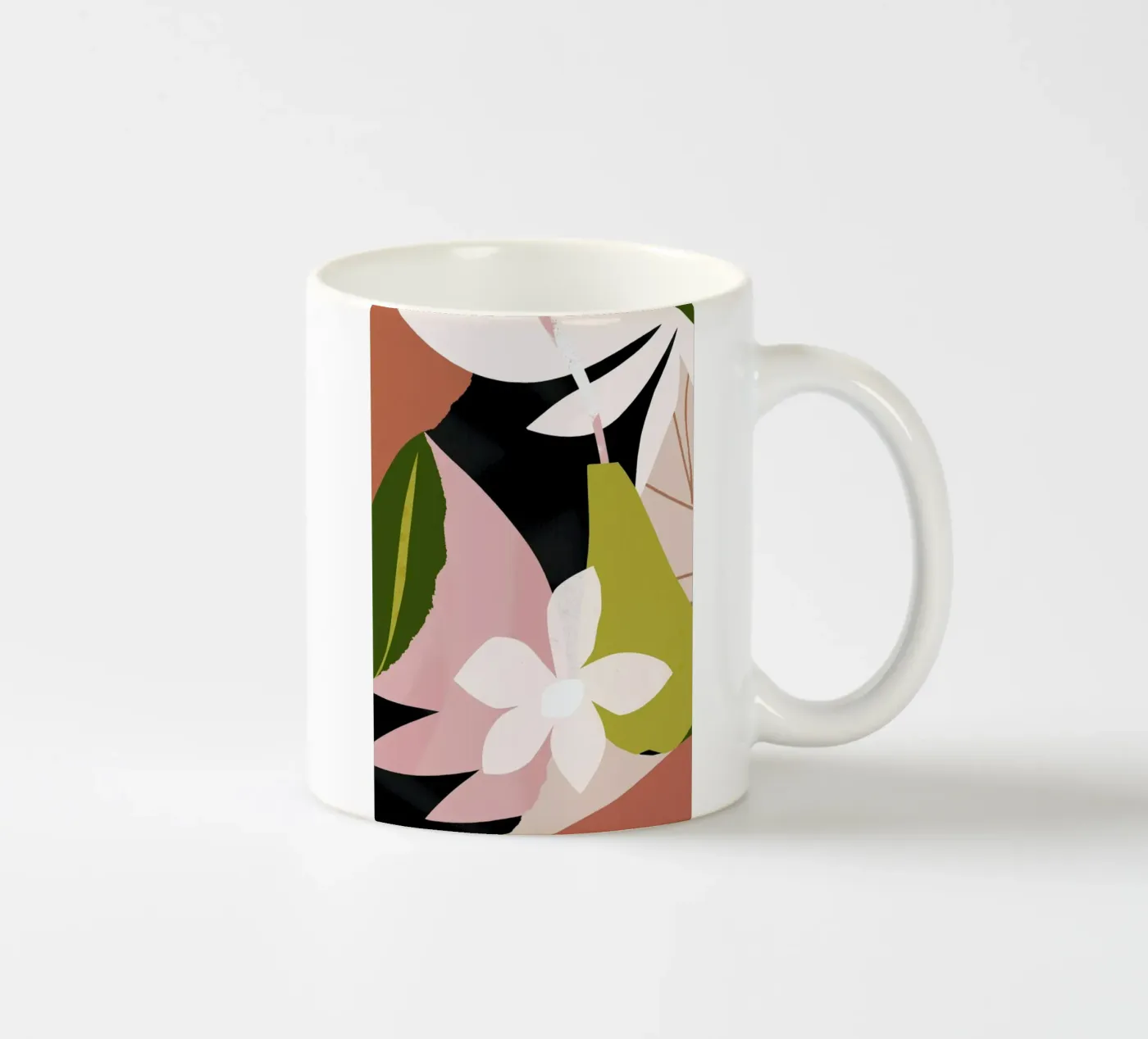 Pear ceramic mug by Tom Abbiss Smith