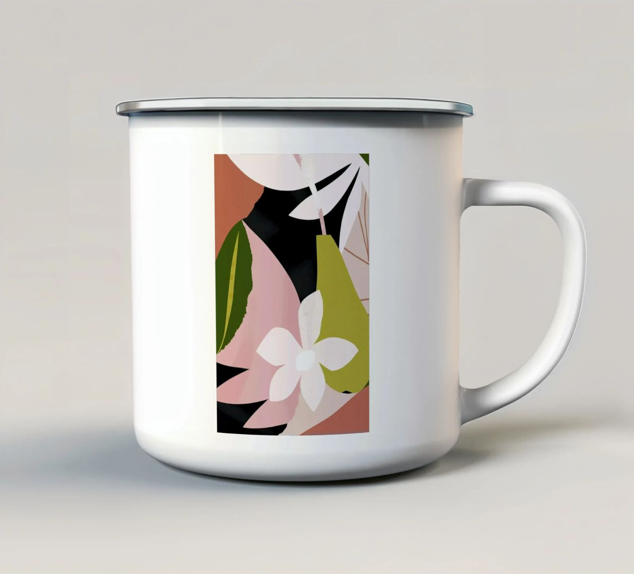 Pear tazza in smalto da Tom Abbiss Smith