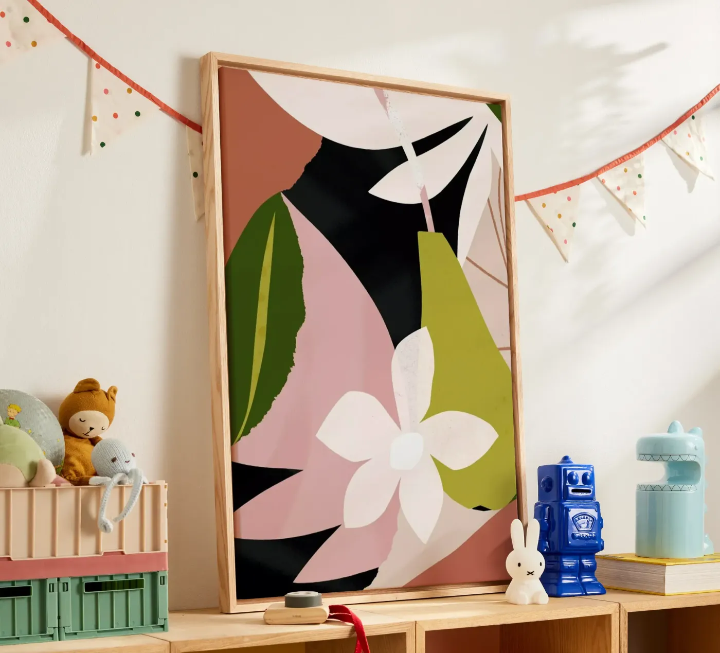 Pear canvas van Tom Abbiss Smith