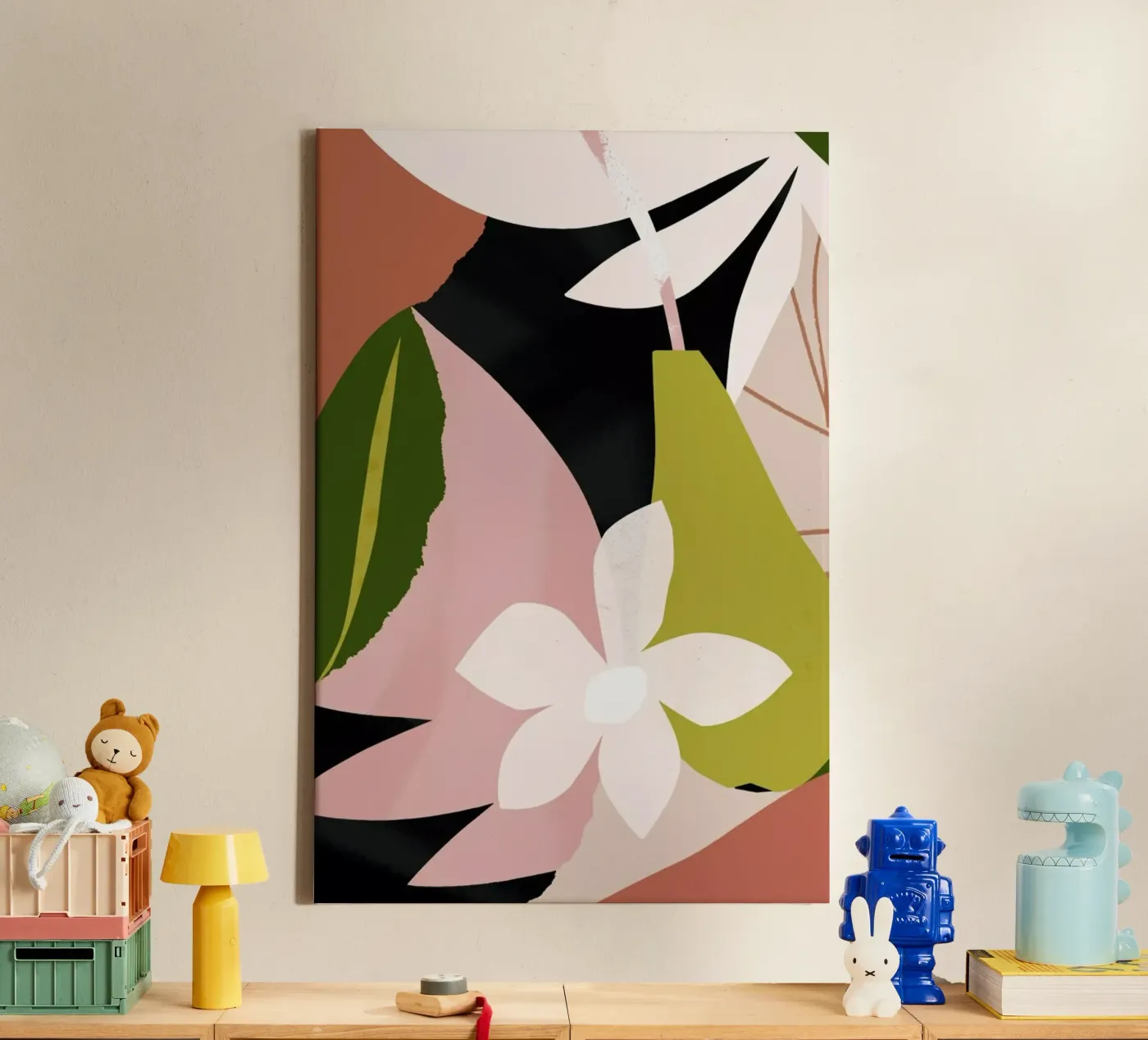 Pear canvas van Tom Abbiss Smith