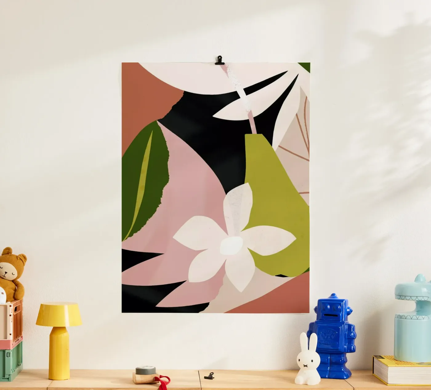 Pear Poster von Tom Abbiss Smith