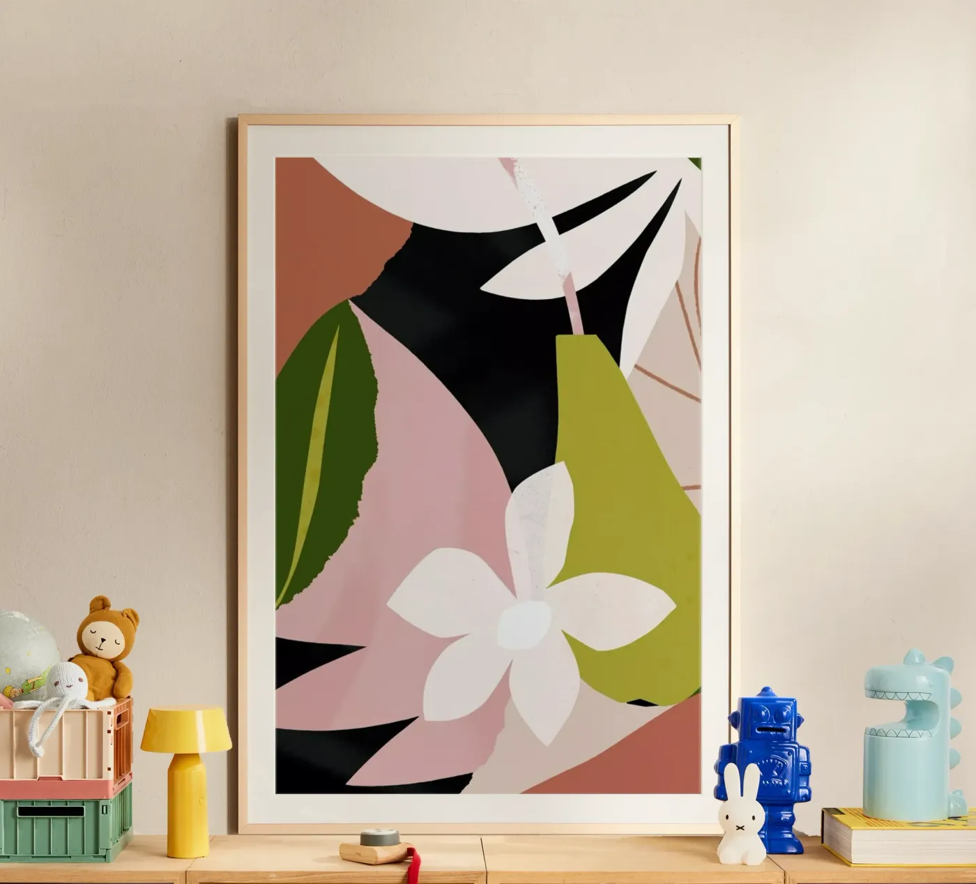 Pear Poster von Tom Abbiss Smith