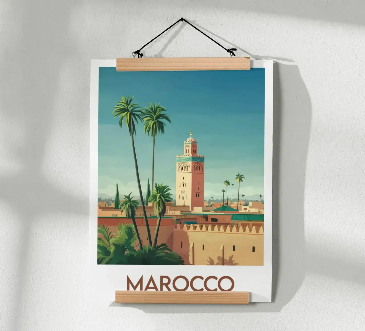 Affiche Maroc poster da Frame the World