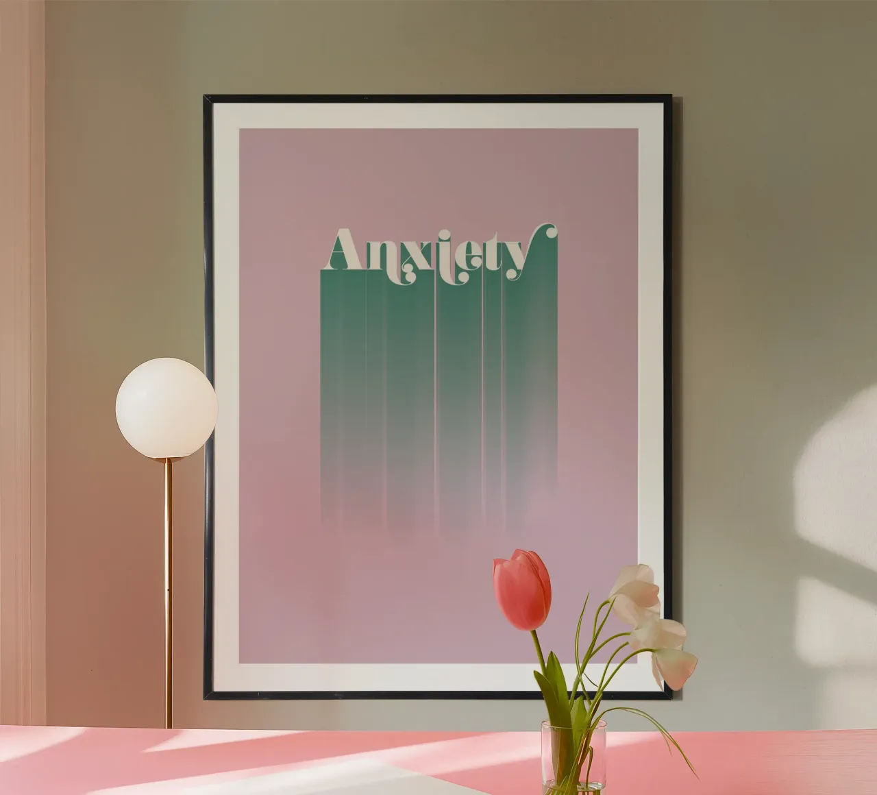 Anxiety poster da DesigndN