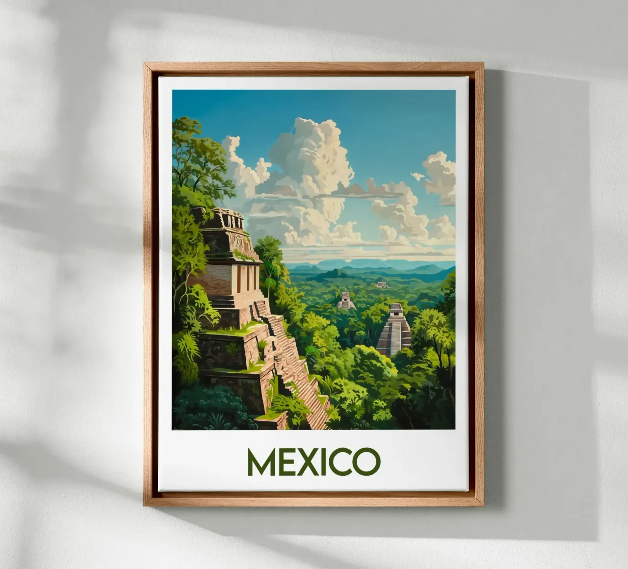 Mexico poster canvas by Frame the World