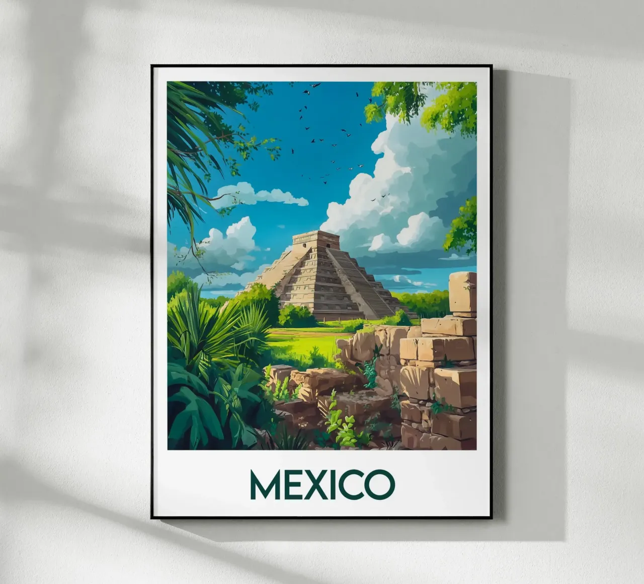 Poster Messico plexiglass da Frame the World