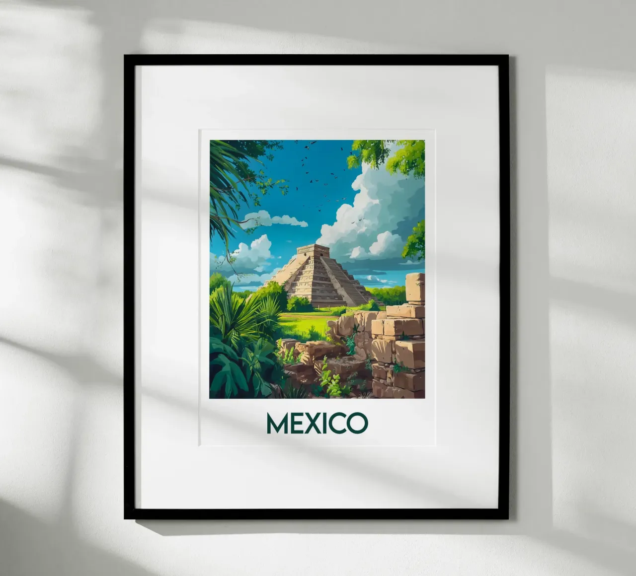 Poster Messico carta hahnemühle da Frame the World