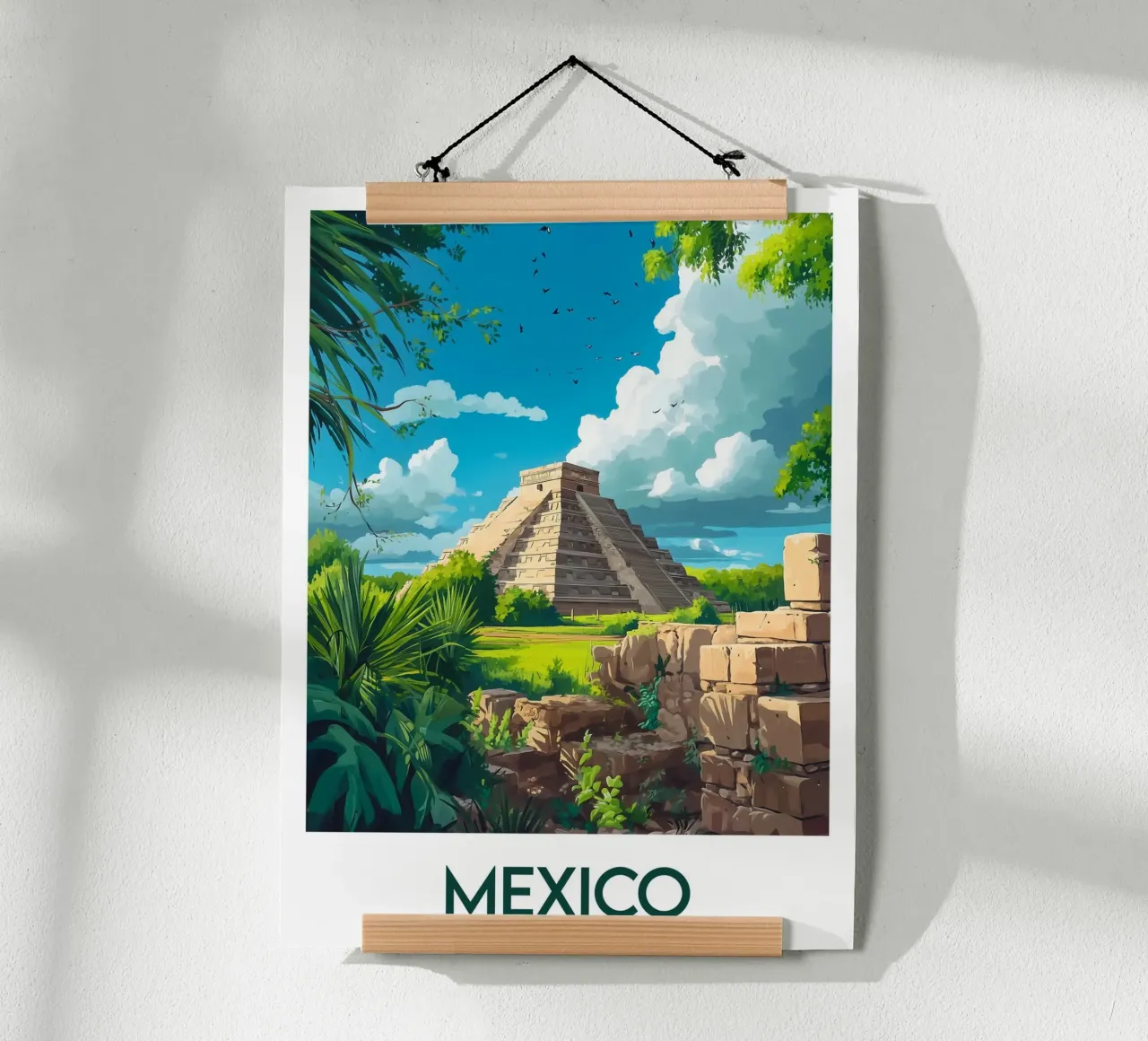 Poster Messico carta hahnemühle da Frame the World