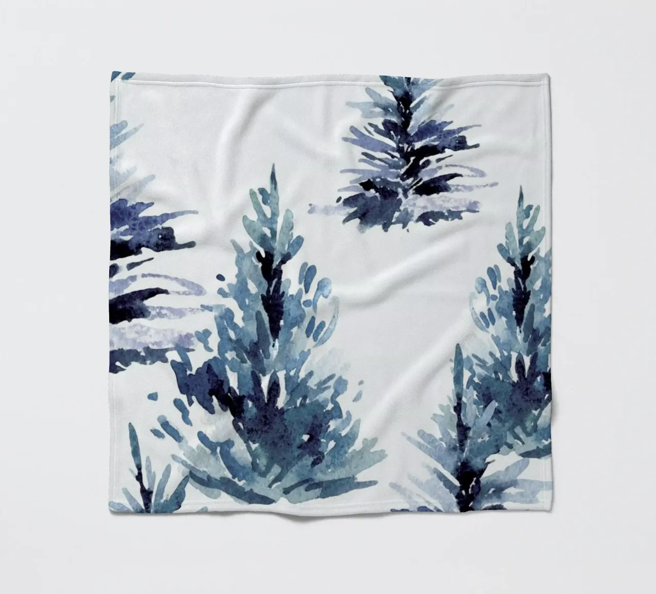 Ink Firs coperta in pile da Flora & Fauna