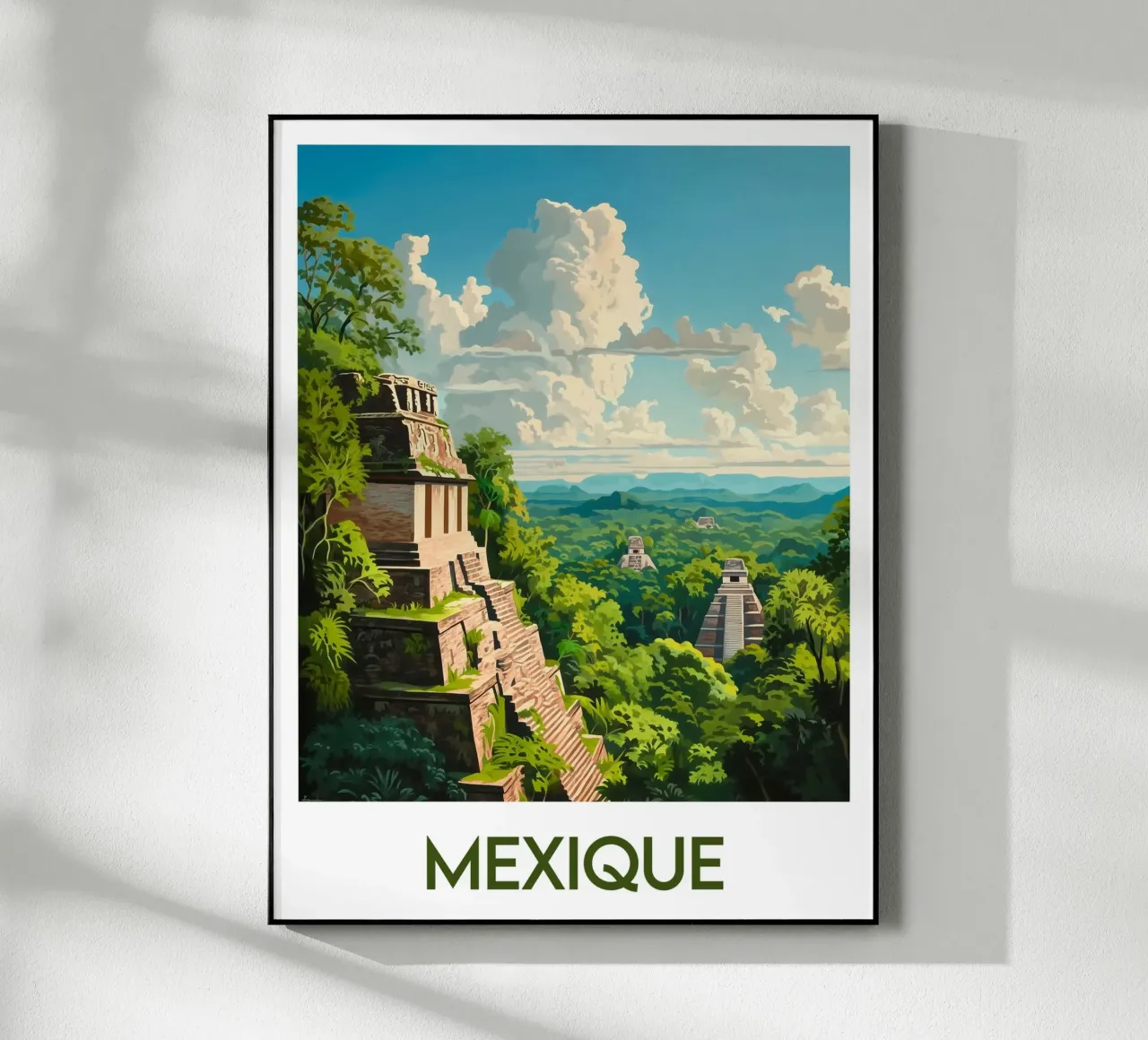 Poster Messico plexiglass da Frame the World
