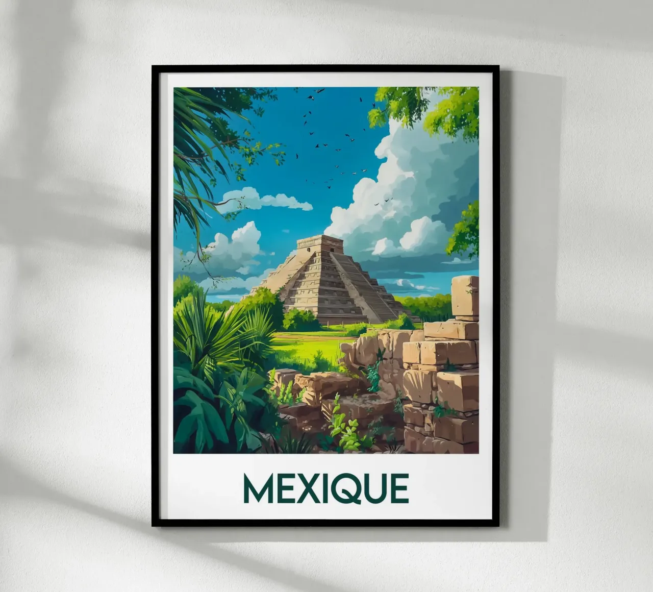 Poster Messico carta hahnemühle da Frame the World