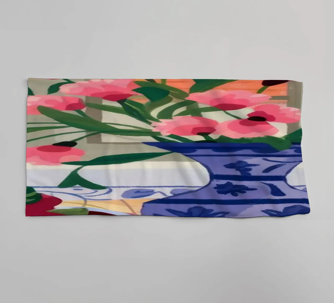 Fenêtre fructueuse Vue serviette de bain de Lumina Vision