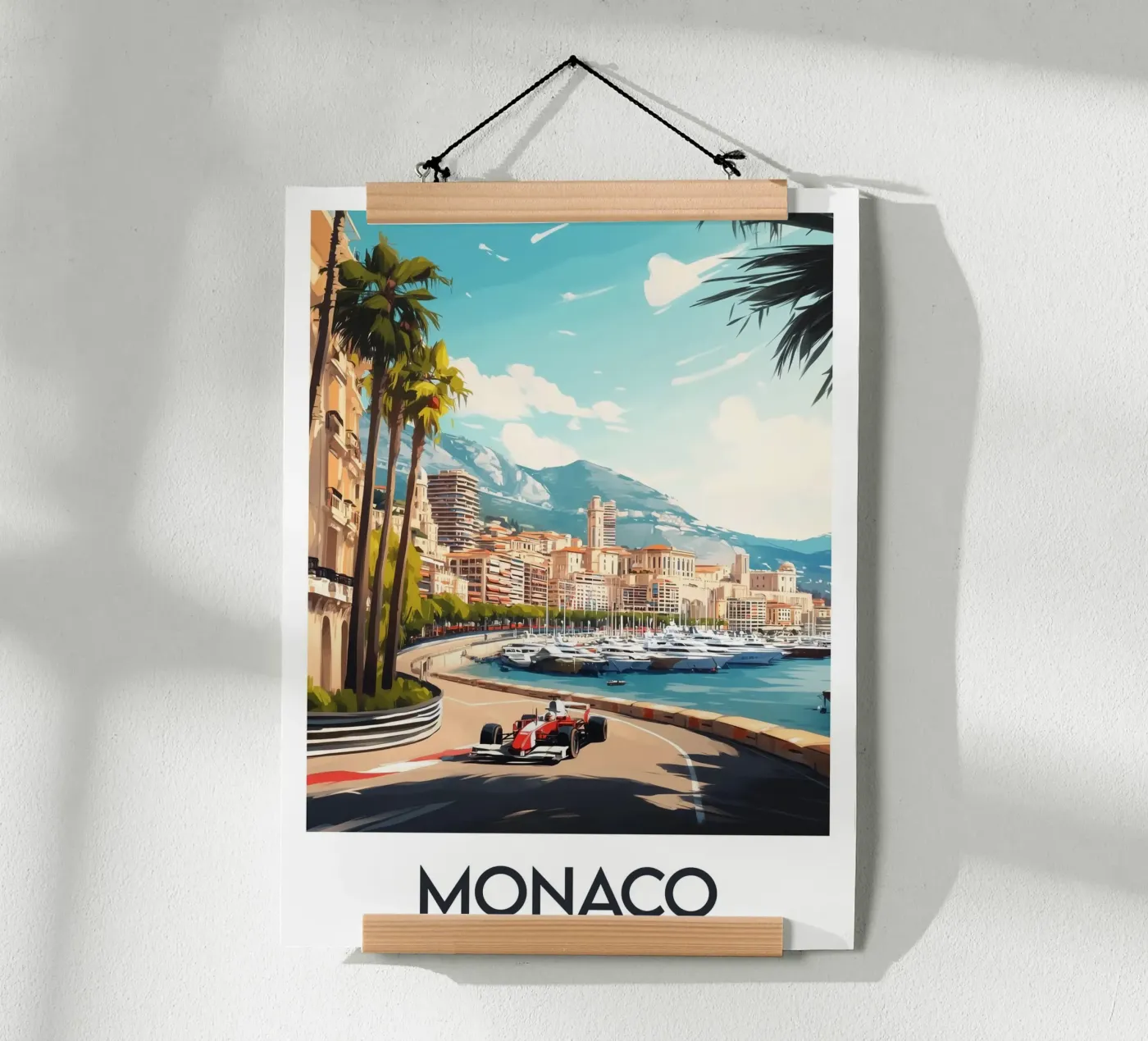 Affiche Monaco poster da Frame the World