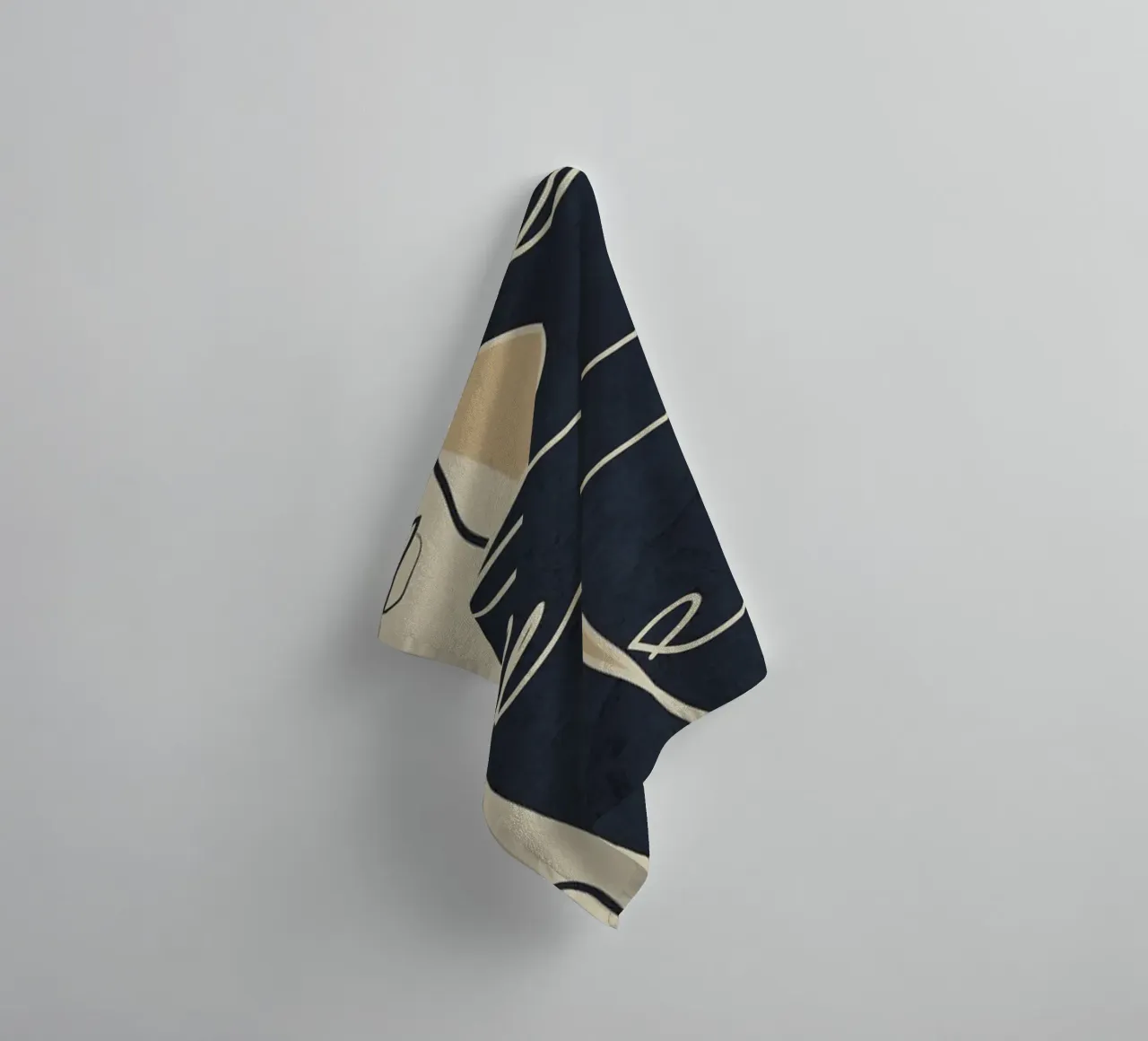 Abstract Feeling 1 towel by Flow Line